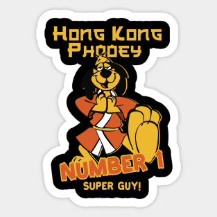 Hong-Kong-Phooey-number-one Sticker